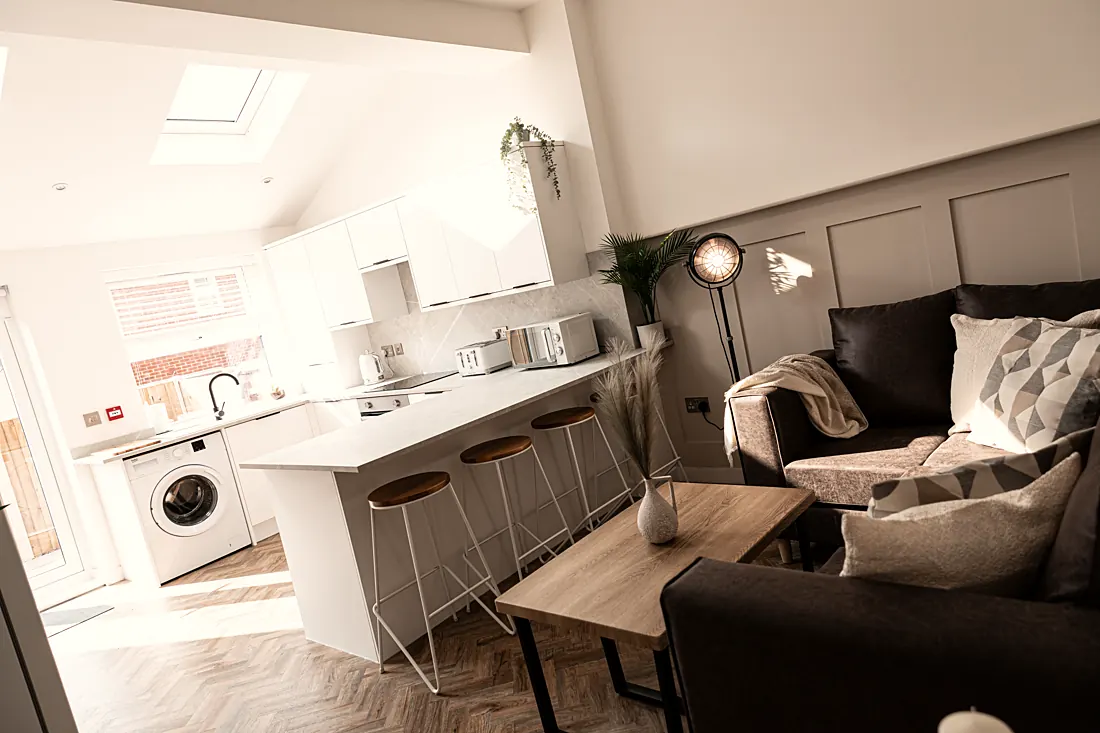 Shared lounge at Dukinfield Road