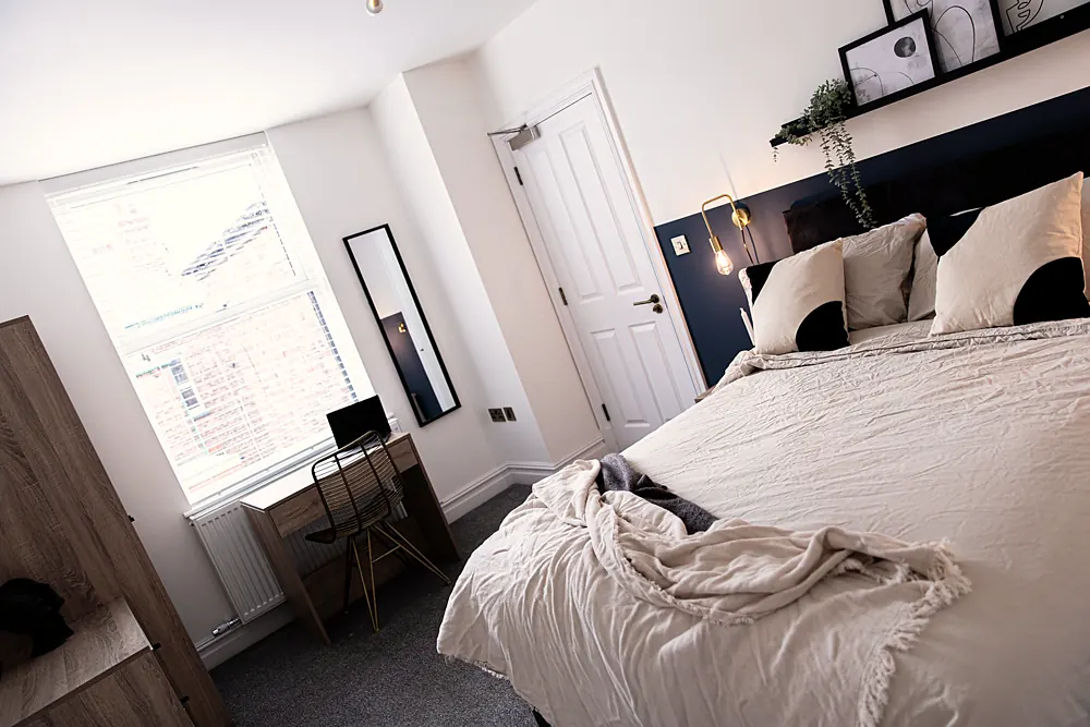 Double bedroom at Norman Road