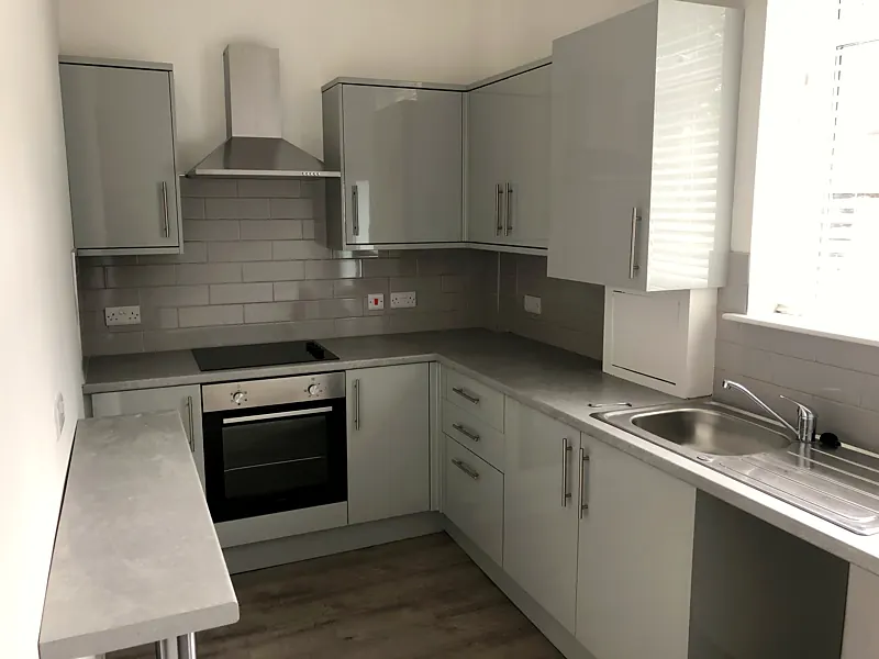 Renovated kitchen in a North Point managed home