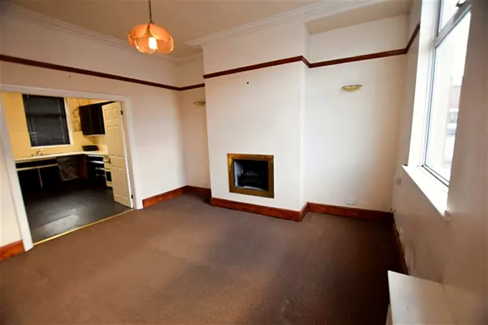 Diamond Street living room before