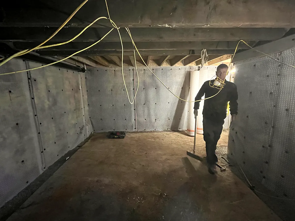 Henrietta Street cellar to residents’ lounge before