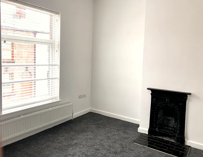 Lumn Road living room after