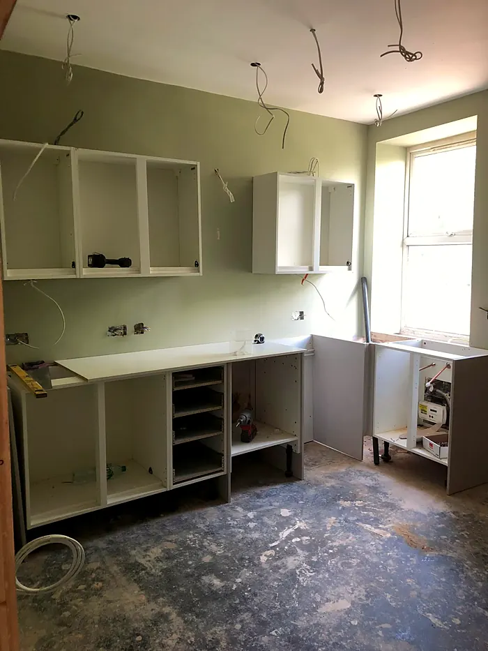 Micklehurst Road kitchen before
