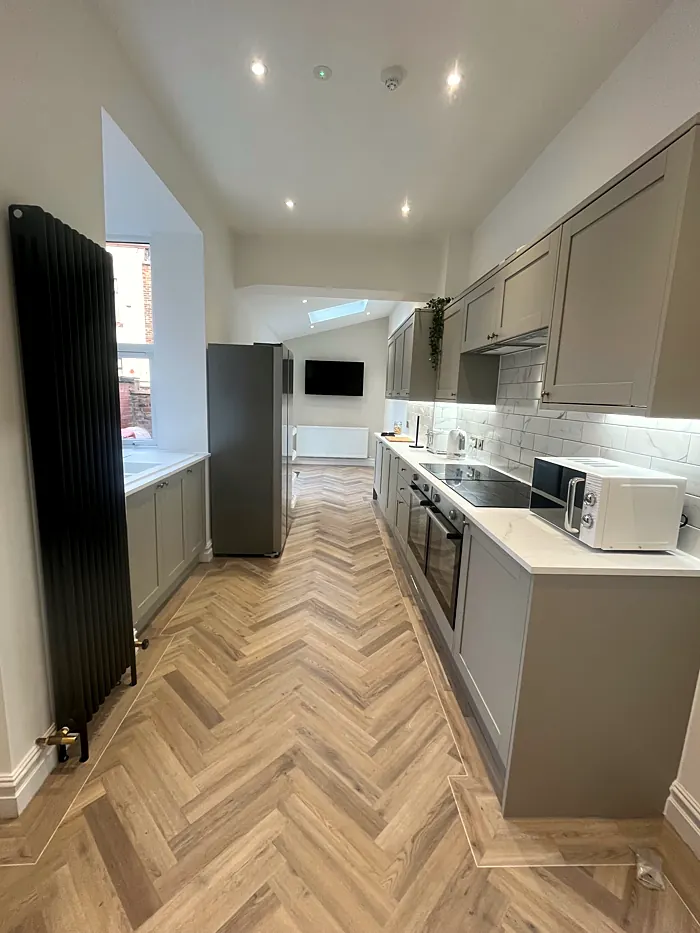 Norman Road kitchen after