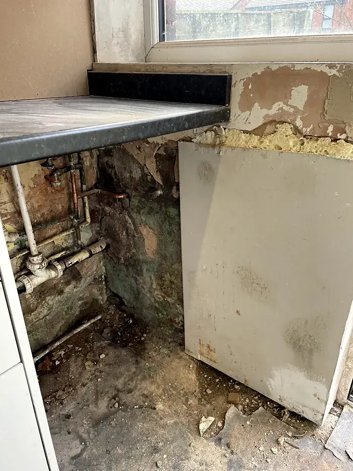 Radcliffe family homes bathroom before