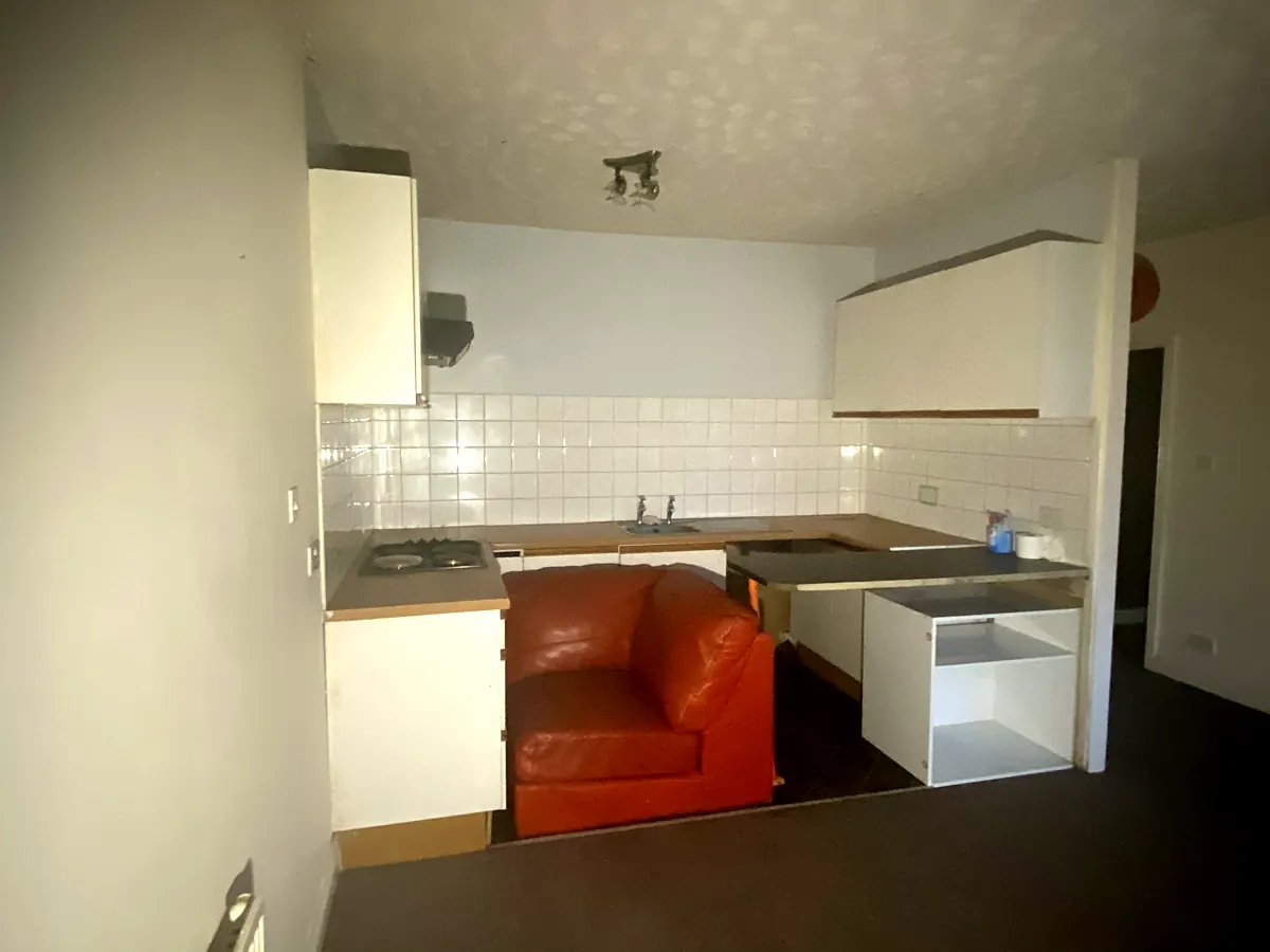 Urban Lofts Two Bed kitchen before